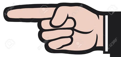 Pointing Finger Stock Vector Illustration And Royalty Free Pointing