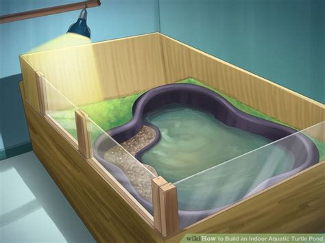 How To Build An Indoor Aquatic Turtle Pond 13 Steps Turtle Pond