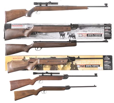 Six Winchester Air Rifles Rock Island Auction