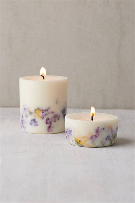 Wild Flowers Candle Homemade Scented Candles Candles Photography