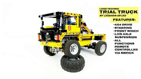 Lego Technic Rc Trial Truck Youtube