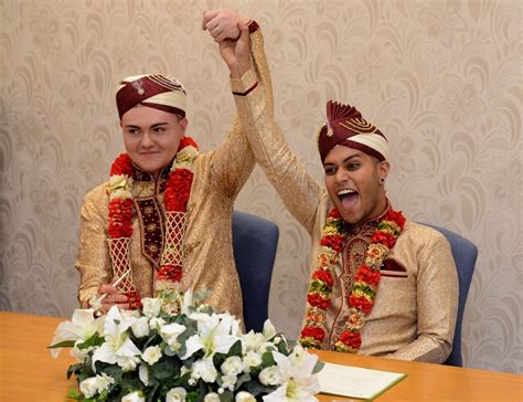 Watch Delighted Walsall Couple In Uk S First Gay Muslim Marriage Express Star