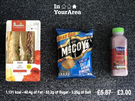 Is This Tescos Best Value Meal Deal Find Out The Cost
