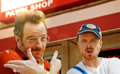 Bryan Cranston Aaron Paul And Julia Louis Dreyfus Parody A Pawn Shop