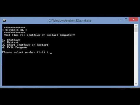 The shutdown command allows you to shut down a windows xp, vista, 7, 8, or 10 computer from the command line. How to make auto shutdown,restart computer by Command ...