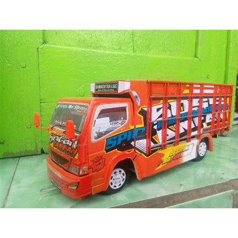 Jual Miniatur Truk Oleng Bocah Tamfan Bak 3D Indonesia Shopee Indonesia