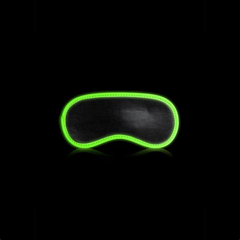 Ouch Glow In The Dark Eye Mask Adult Time