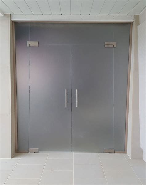 frameless glass partitions elegant doors