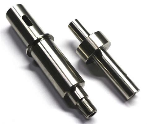 Steel Precision Cnc Machined Parts Shaft Hard Anodizing Surface