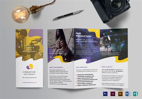 13 Creative Modeling Agency Brochure Templates