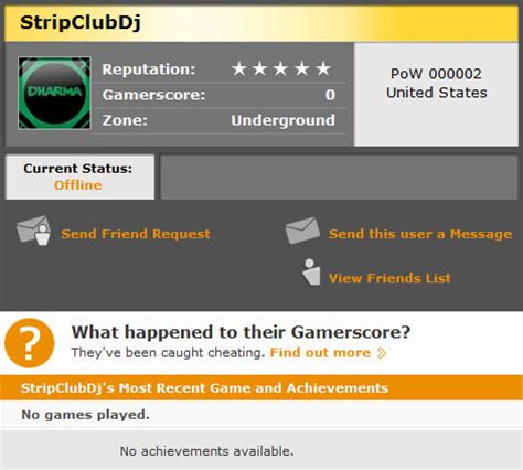 Xbox Live Gamerscore haxors get hax'd by Microsoft - Xbox ...