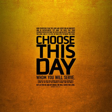Choose This Day Wallpaper 1 Wawasee Bible