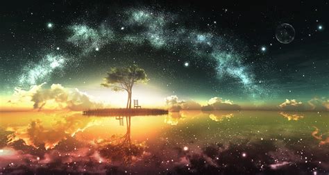 Space Galaxy Tree