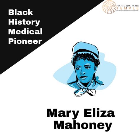 Black History Medical Pioneers Mary Eliza Mahoney