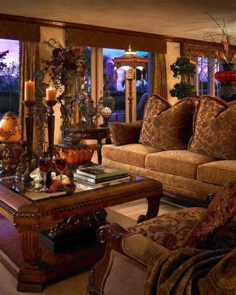 Tuscan Style Living Room Ideas