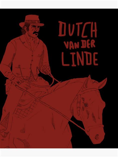 Dutch Van Der Linde Sticker By Art By Bethie Redbubble