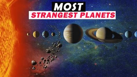 Most Strangest Planets In The Universe کائنات کے سیارے جو آپ کے ہوش
