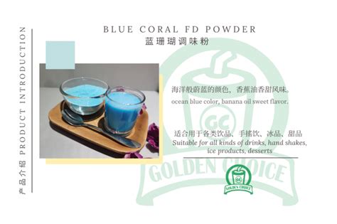 Choose tuesday for wearing red coral for mars. BLUE CORAL FD POWDER 1.0KG | Golden Choice Marketing Sdn. Bhd.