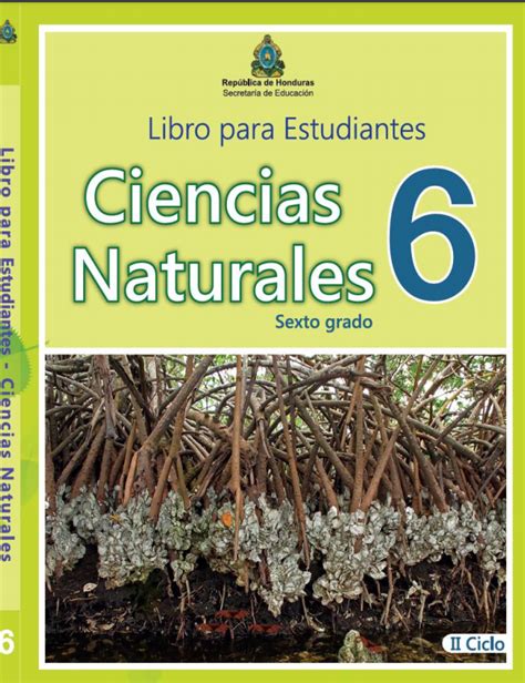 Libro De Ciencias Naturales 6 Grado Honduras Ciencias Naturales Sexto