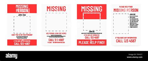Poster Missing Person Fotos E Imágenes De Stock Alamy