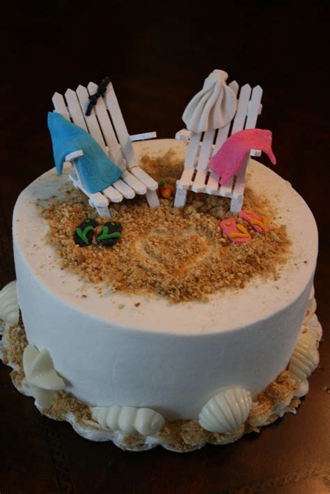 We've got 15 great themes, including classic romance, beach, bohemian, country chic and more to get you inspired! And Everything Sweet: Beach Bridal Shower Cake