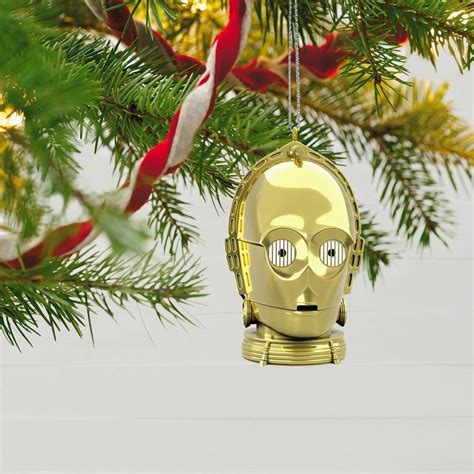 Hallmark Keepsake Christmas Ornament 2018 Year Dated Star Wars C 3po