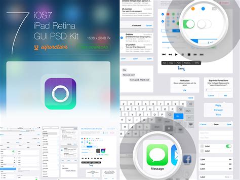 Ios7 Ipad Gui Template Available For Download By Chirag Dave On Dribbble