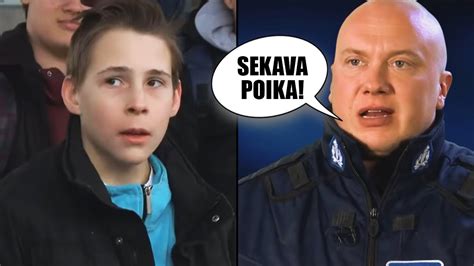 Tämä Poika Jäi Kiinni Poliisille Koulun Tarkastuksessa Youtube