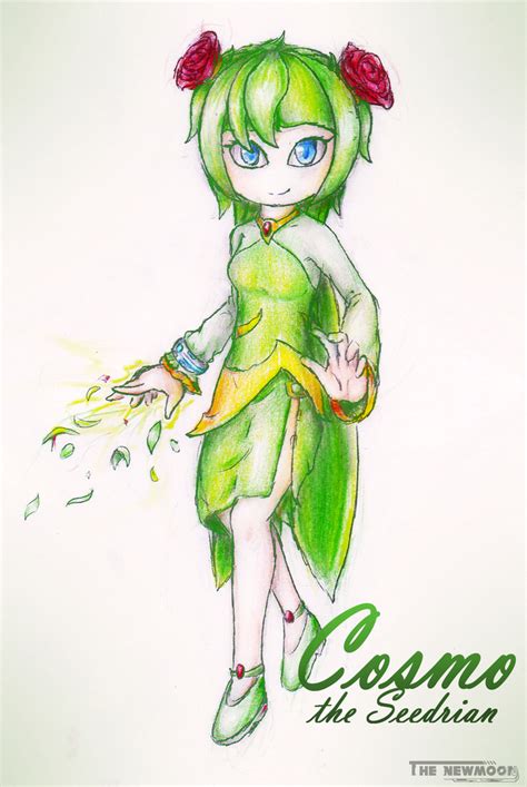 Cosmo the Seedrian by mixlou on DeviantArt