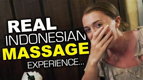 we got an indonesian massage and this happened youtube