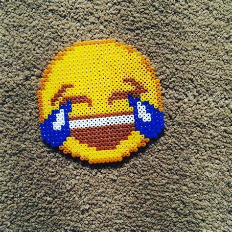 Emoji Perler Beads By Effyjiang Easy Perler Bead Patterns Perler