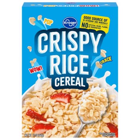 Kroger Crispy Rice Cereal 12 Oz Ralphs