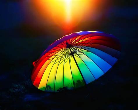 20 Beautiful Pictures In Rainbow Color Design Swan