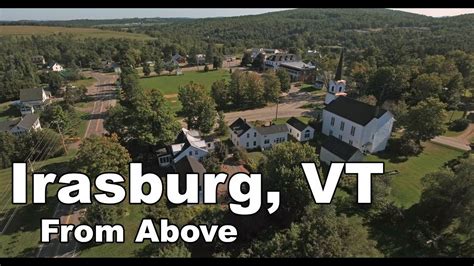 Irasburg Vermont From Above Youtube