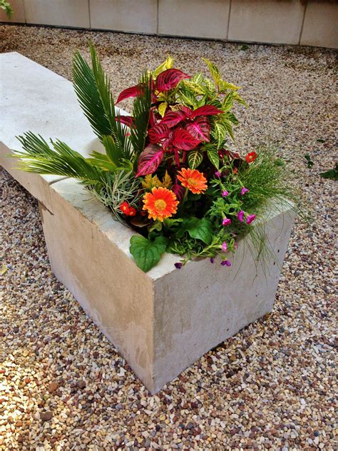 Bright Summer Container Decor Designed And Installed By