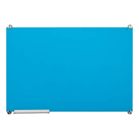 Learniture Colored Magnetic Glass Dry Erase Board 3 W X 2 H At School Outfitters