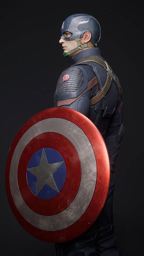 1080x1920 Captain America 4k 2020 Artwork Iphone 7,6s,6 Plus, Pixel xl