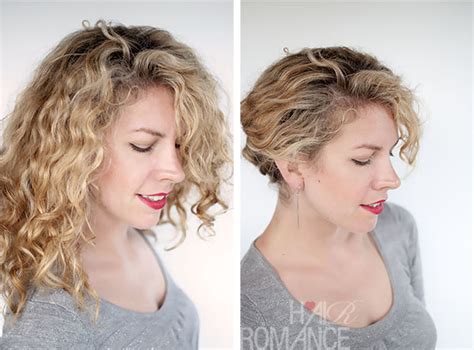 hairstyle tutorial easy twist and pin updo for curly hair hair romance