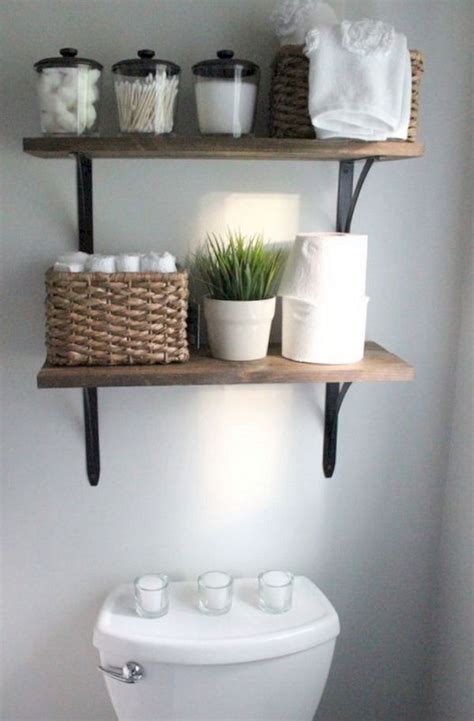 Tips & ideas for what to put on your shelves. Bathroom Shelves Over Toilet Design 118 (Bathroom Shelves ...