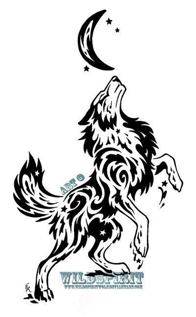 Starry Splatter Wolf Tribal Design By Wildspiritwolf Tribal Animal
