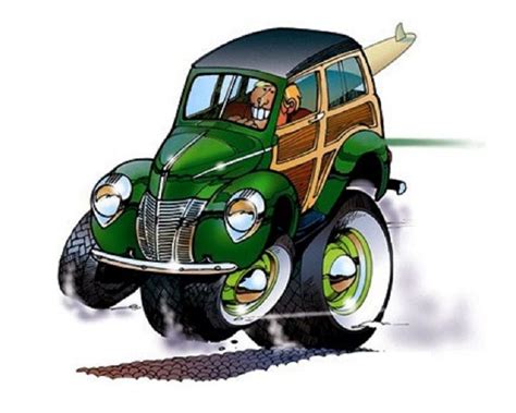Pin By Kerry Charves On Wonderful Illustrations Cartoon Car Drawing