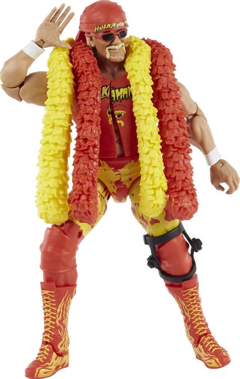 WWE Hulk Hogan Elite Collection Series 91 Action Figure 6 In Posable