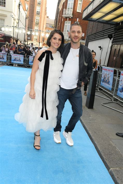 Tom Hardy And Charlotte Riley Swimming With Men Premiere Popsugar Celebrity Uk Photo 7