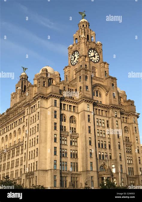 Liver Building Liverpool Stock Photo Alamy