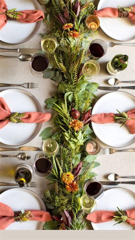 Feast Your Eyes On This Table Decor Thanksgiving Day Ideias Christm