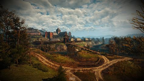 The Witcher 3 Game Village Wallpaper Hd Games 4k Wallpapers Images
