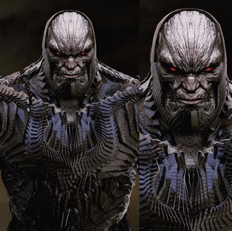 ‘justice League Darkseid Close Up Concept Art For Snyder Cut Revealed Heroic Hollywood