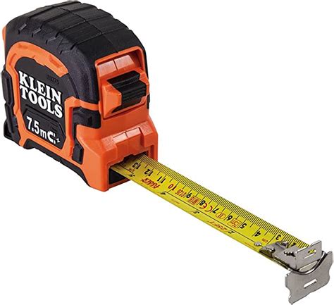 Klein Tools Tape Measure M Magnetic Double Hook Orange Standard Amazon Com