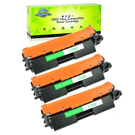 Fax cuts off or prints on two pages. 3PK CF230X 30X Toner Cartridge for HP LaserJet Pro M203dw ...