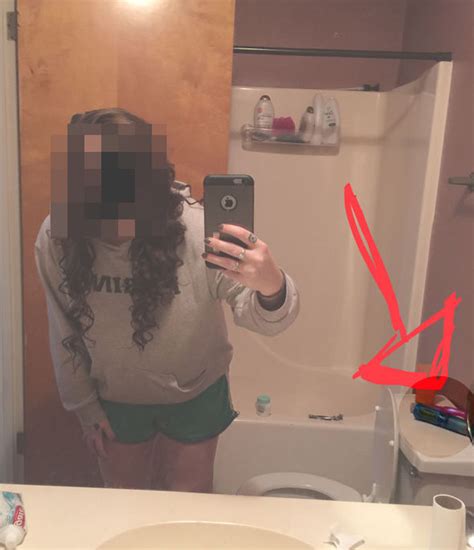 Girl Sends Her Family A Selfie And Is Left MORTIFIED By What They Spot In The Background Life